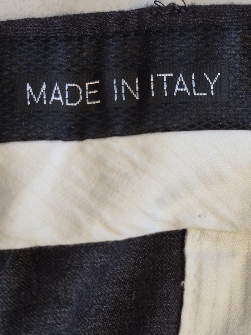 Made in Italy Black Dress Pants - Classic Tailored Finish